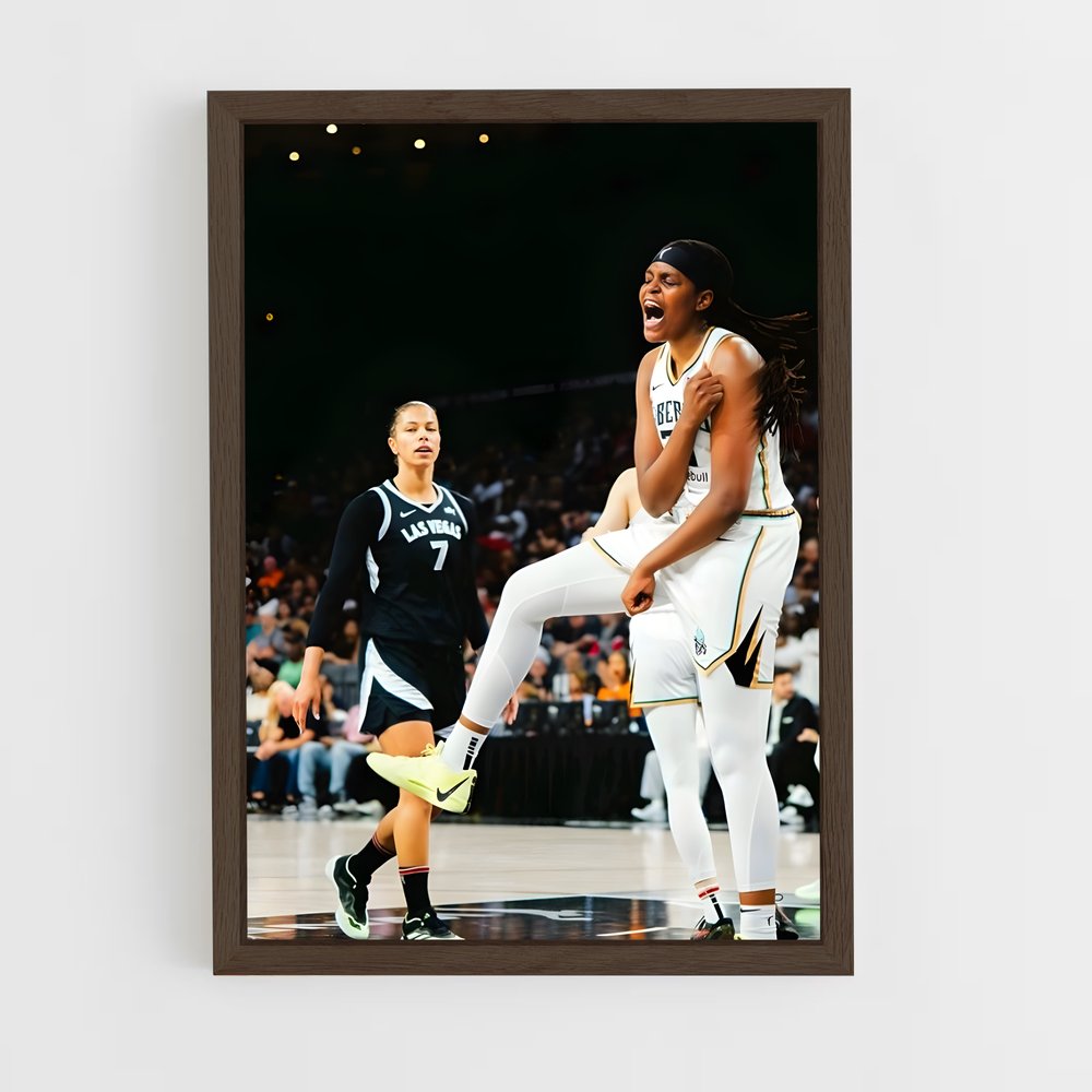 Poster Jonquel jones – affiche Basketball (vue 5)